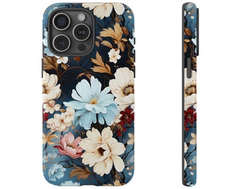 Floral Phone Case, Flowers Tough Cases, Mother's Day Gift, Floral Print, Flower Phone Cover, iPhone, Samsung, Google Pixel, Birthday Gift