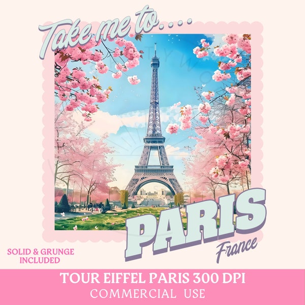 Paris PNG, Eiffel Tower Png, France Clipart, Summer Travel, Paris Vacay Mode, Girls Trip Png, Bachelorette Png, Paris Shirt Png, Sublimation