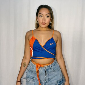 Reworked Nke Wrap Top