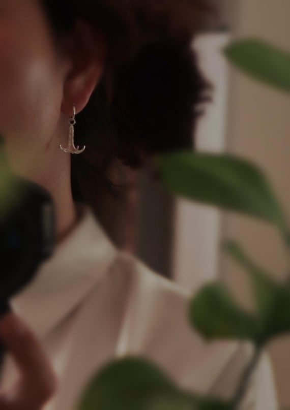 Ginkgo and Datura earrings necklaces