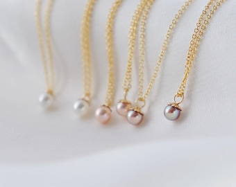 16 inches long AAA freshwater pearl 14kt goldfilled necklaces