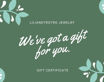 E-Gift Certificate
