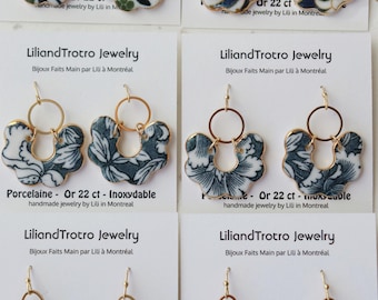 Porcelain Earrings
