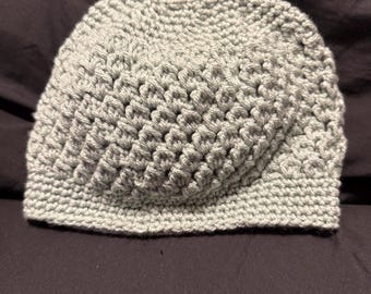 Teal Ponytail Beanie