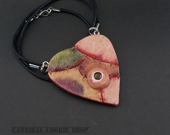 Human Eye Necklace Etsy