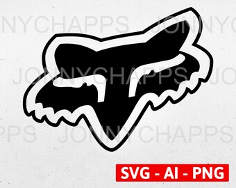 Fox Racing Svg Etsy