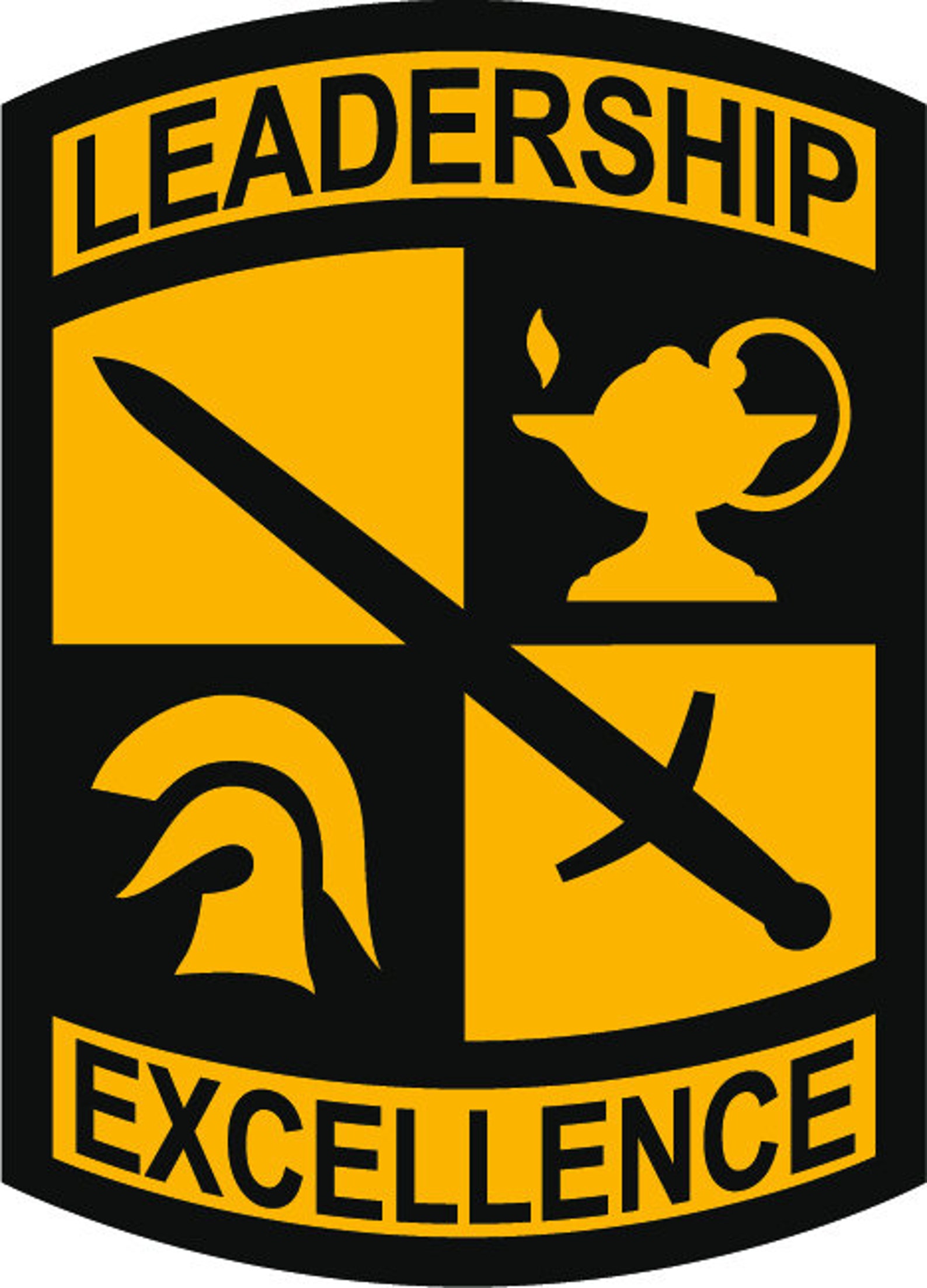 Army ROTC Crest Shield Logo Digital Vector .ai .svg .png Etsy