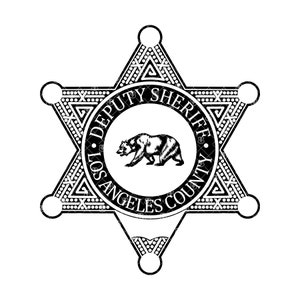 Los Angeles California Sheriff SVG, Sheriff Deputy Badge Vector Image