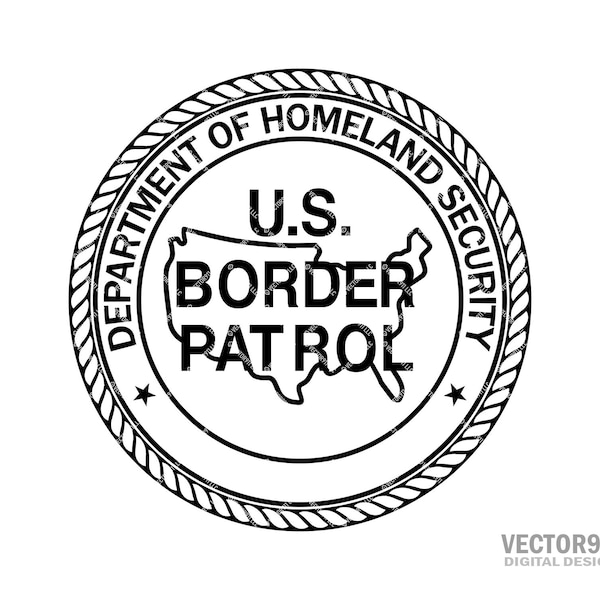 Border Patrol Logo Etsy