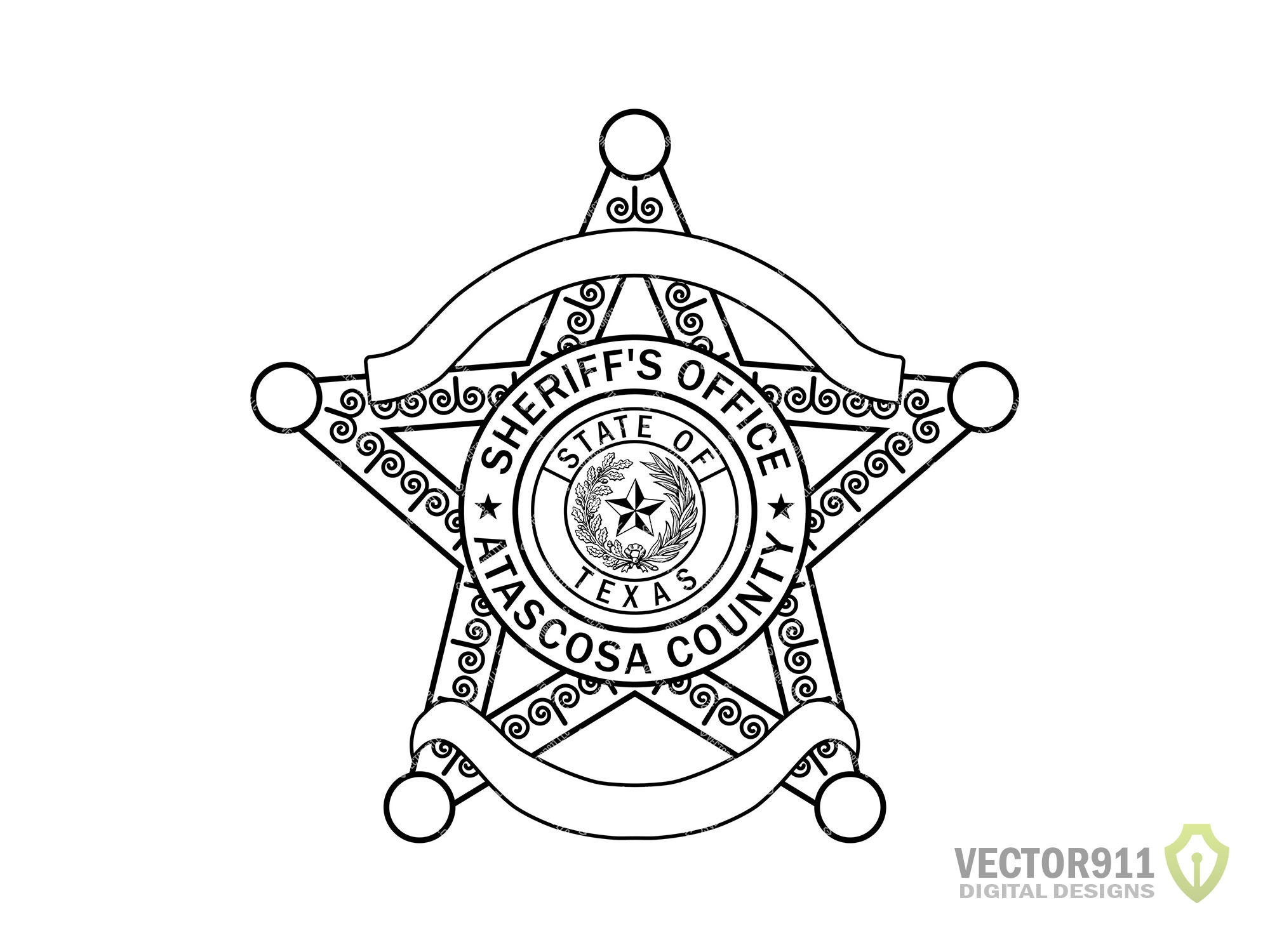 Texas State Sheriff Badge texas-state-sheriff-badge