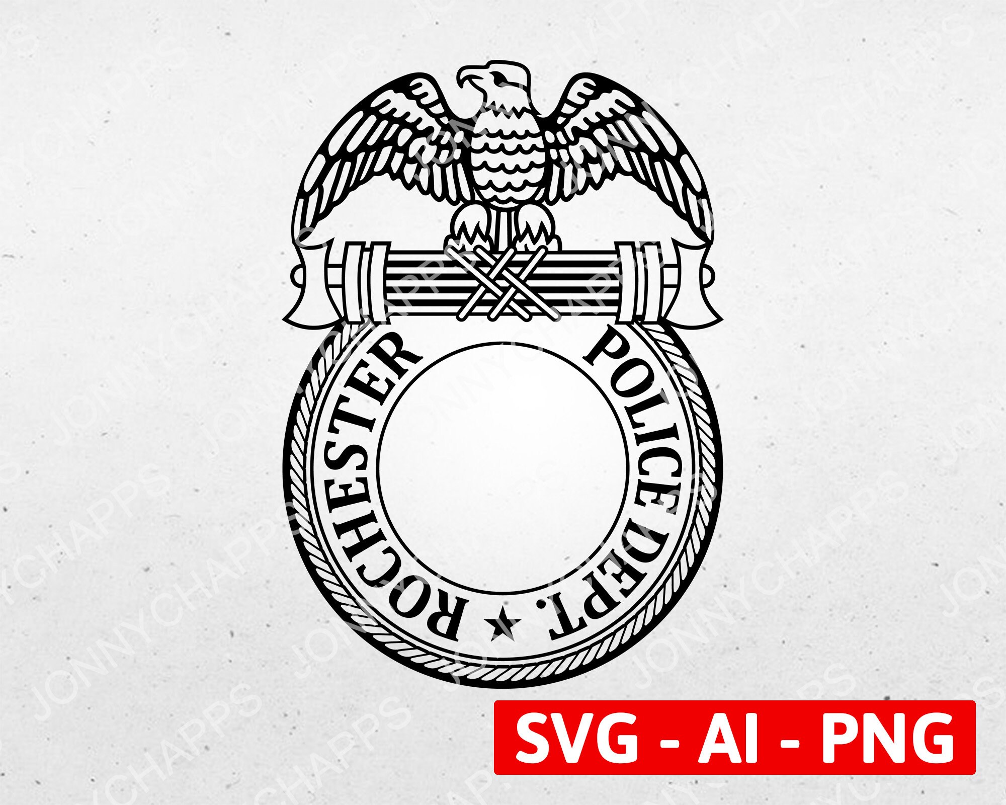 Rochester New York Police Department Badge NY Law Enforcement Etsy