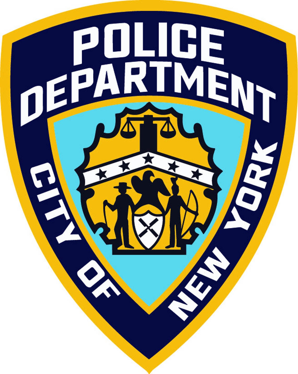 NYPD New York City Police Department Seal Logo Law Enforcement Etsy