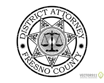 Fresno California District Attorney Seal Fresno County CA DA - Etsy