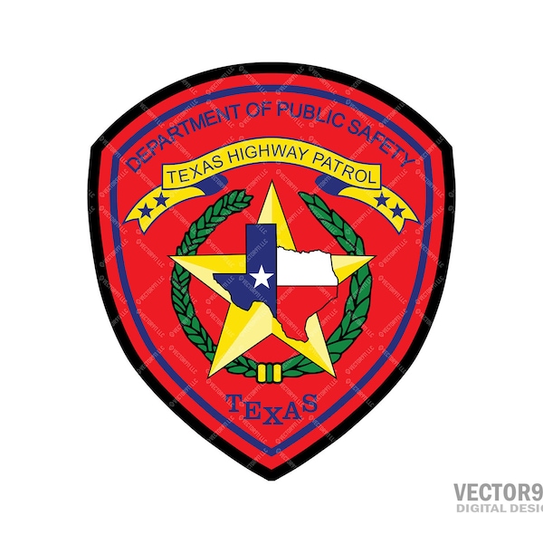 State Trooper Badge Svg - Etsy Australia