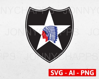 2nd Infantry Division Svg | Etsy