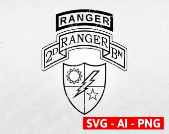 2nd Ranger Battalion - Etsy