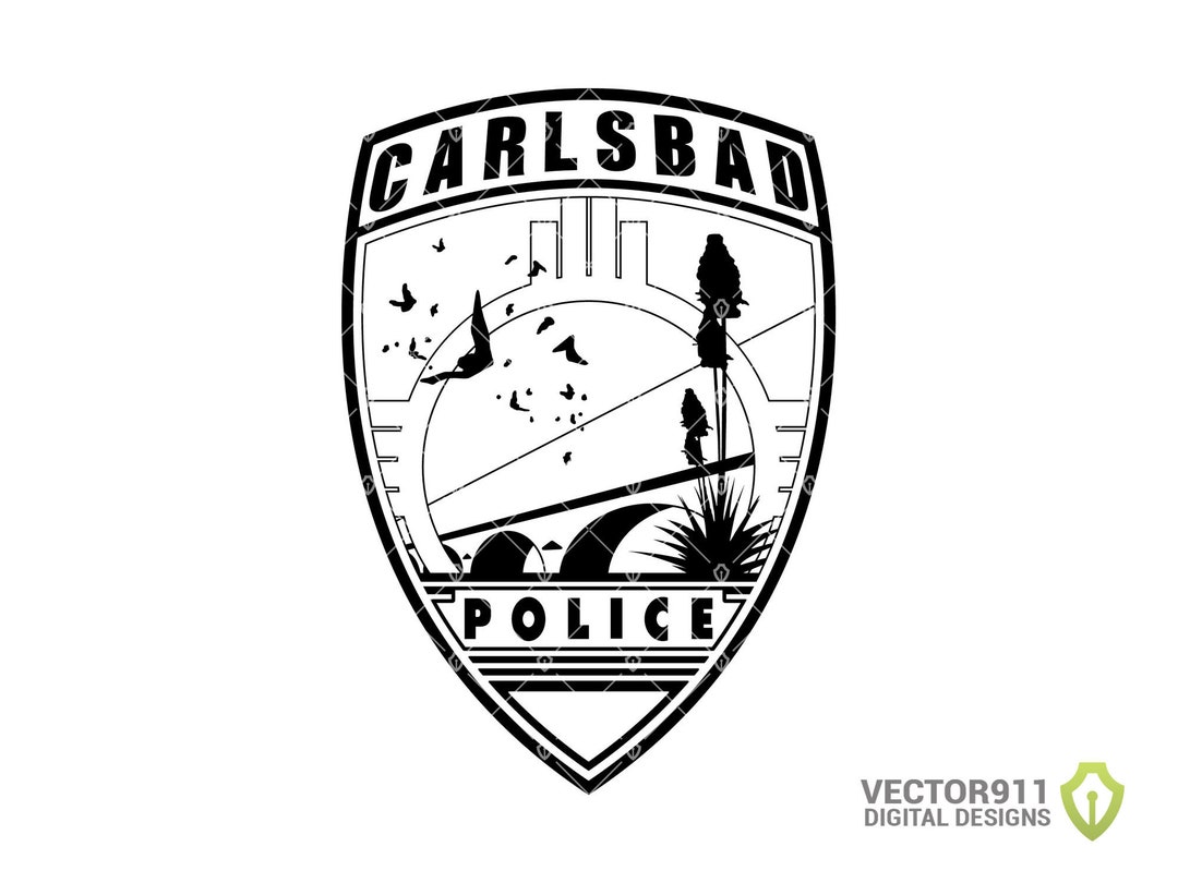 Carlsbad New Mexico Police Department Patch Law Enforcement Etsy