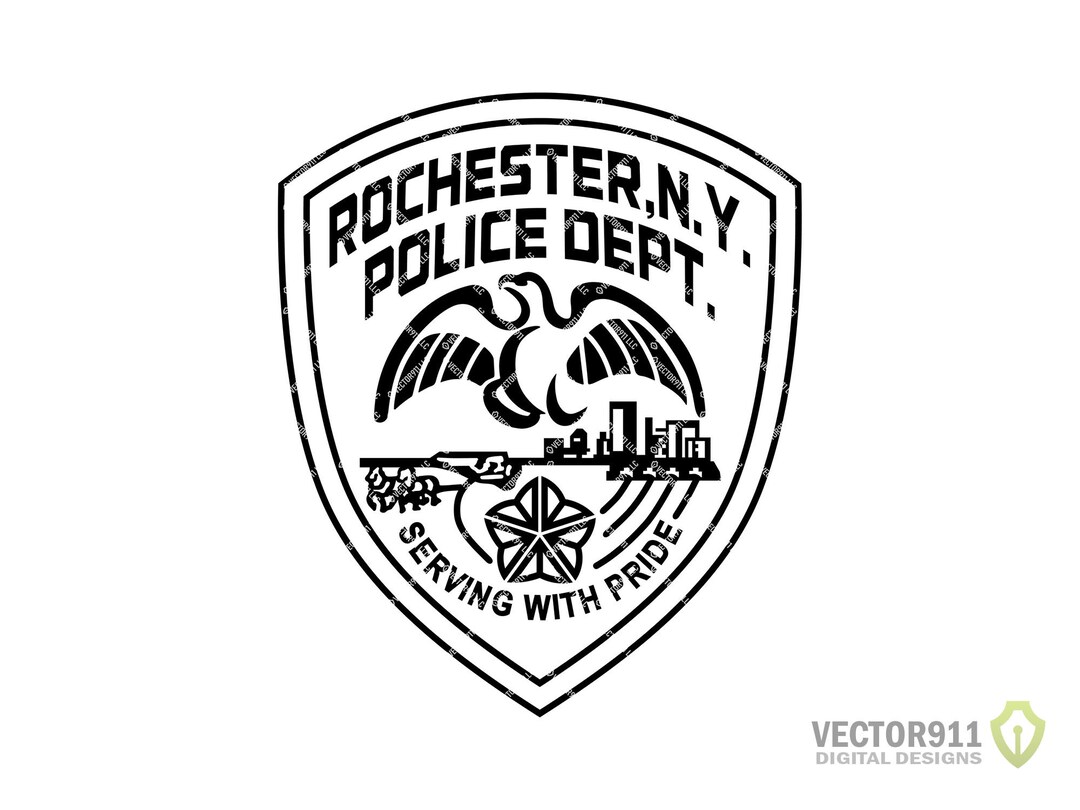 Rochester New York Police Department Patch NY Law Enforcement Etsy