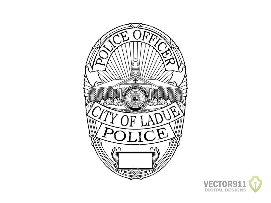 Ladue Missouri Police Department Badge, MO Law Enforcement Police
