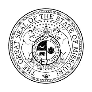 State of Missouri Seal SVG, Great Seal of Missouri Vector Clipart for ...