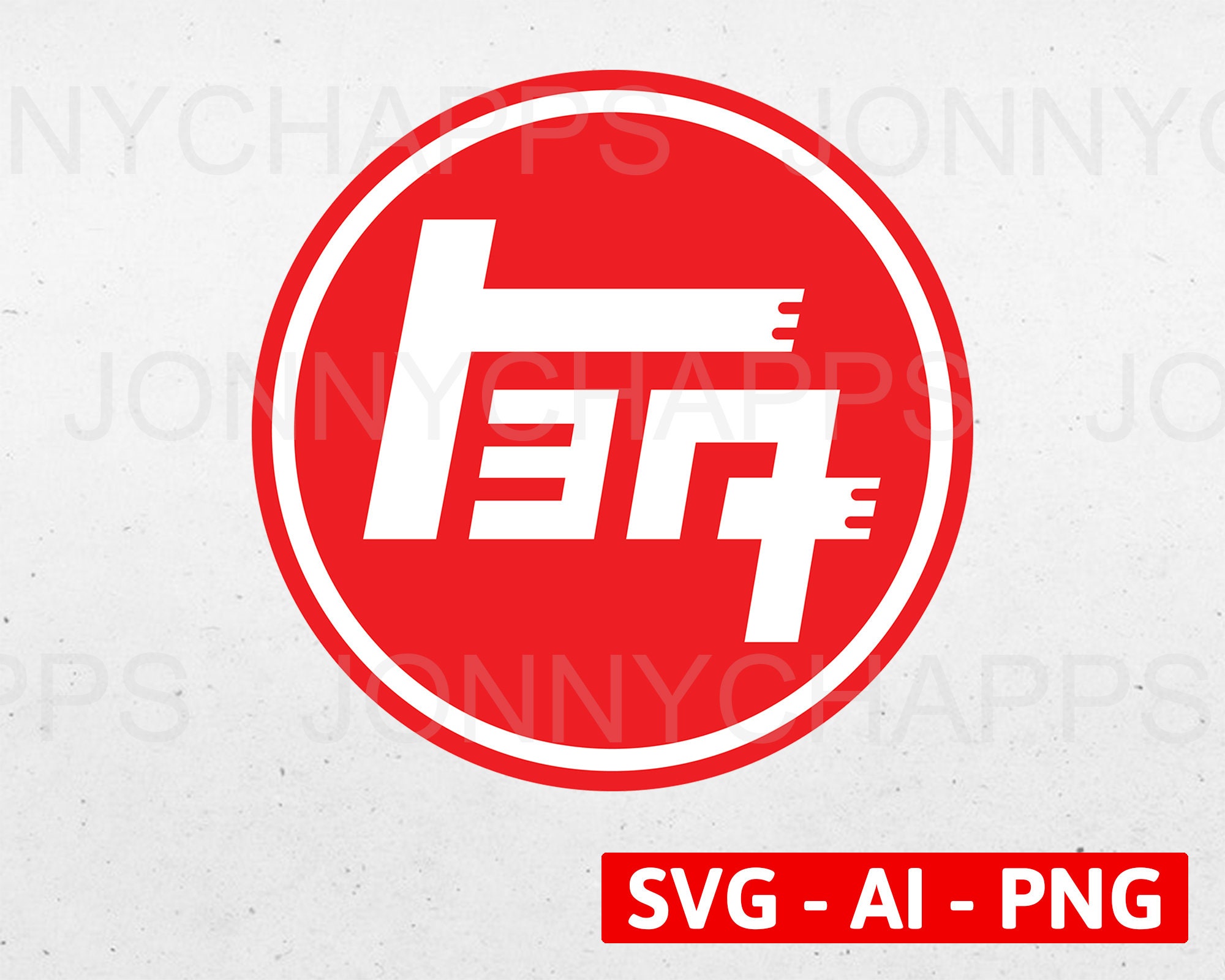 Vintage Toyota TEQ Logo Digital Vector .ai .svg .png | Etsy