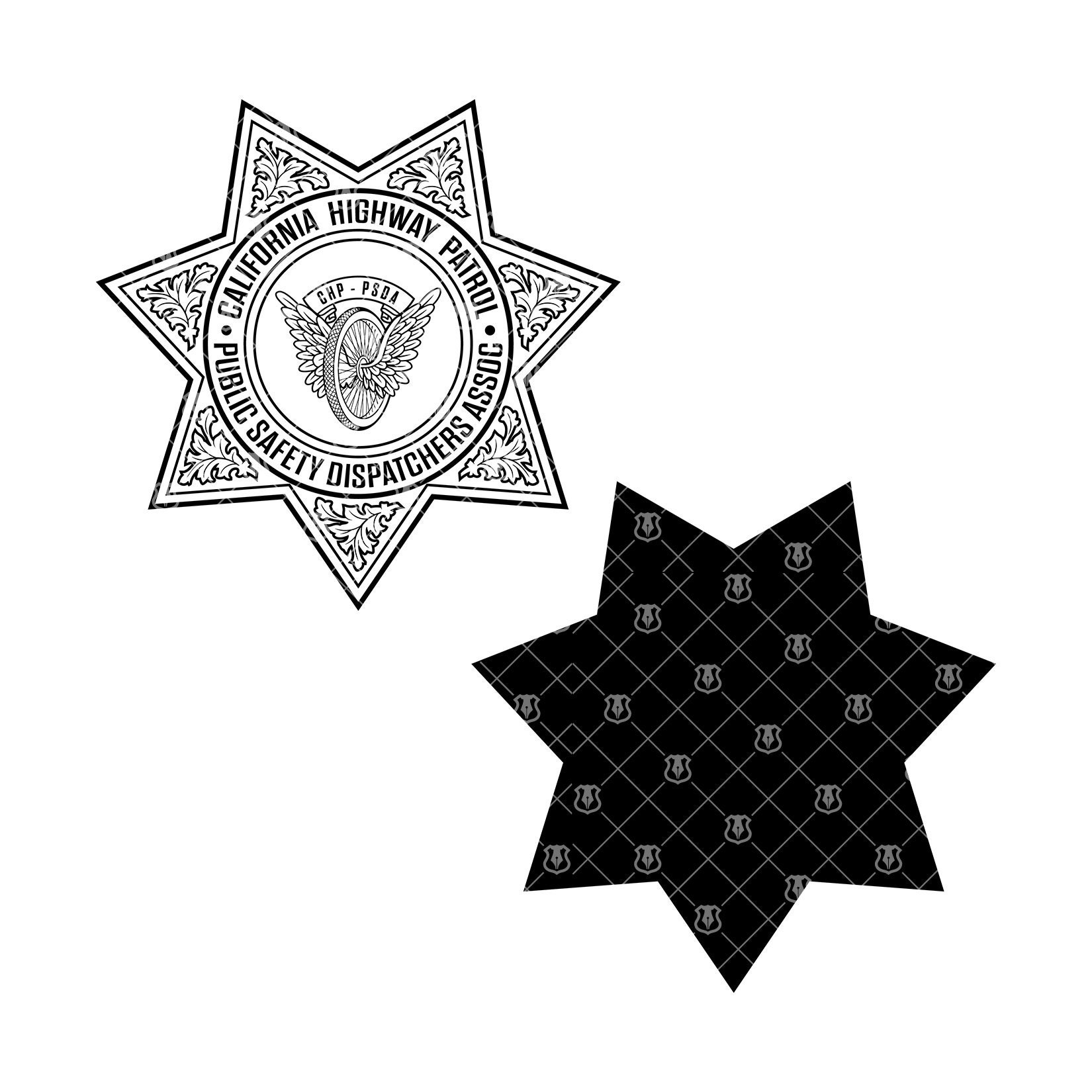 CHP - Central Los Angeles - Did you know that the badge of the California  Highway Patrol has a significant meaning? Each point of the badge  represents character, integrity, judgment, loyalty, courtesy