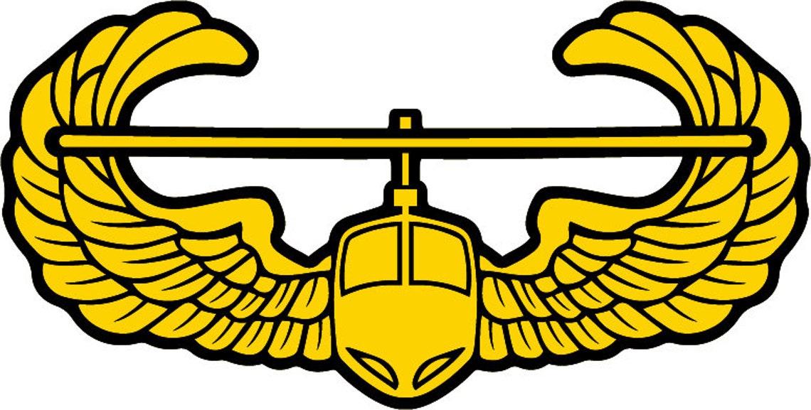 US Army Air Assault Wings Badge Pin Insignia Digital Vector Etsy