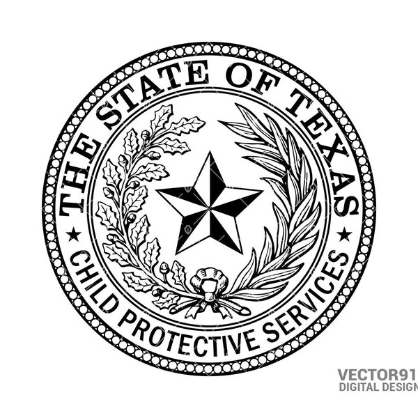 Texas Department of Family Etsy