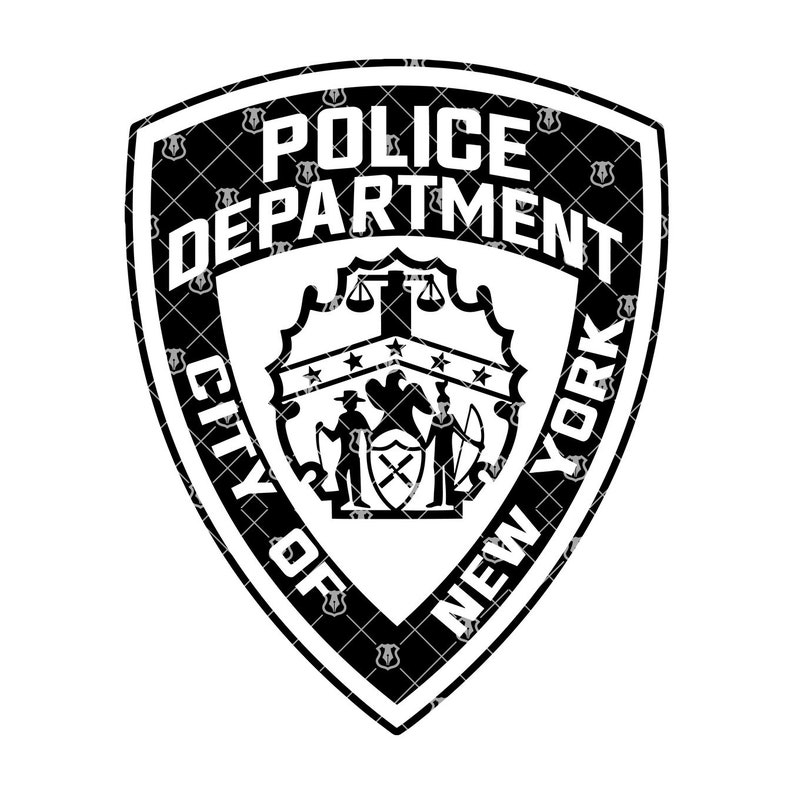 NYPD Logo Layered SVG Bundle New York City Police Badge png Bundle New York PD Patch Logo Shape Layered Clipart image 3