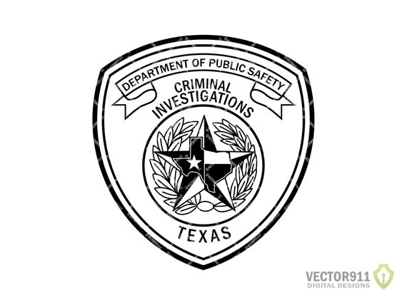 Texas DPS Criminal Investigations Patch, TX Department Of Public Safety CI  Insignia Digital Vector | Dps Logo | suturasonline.com.br