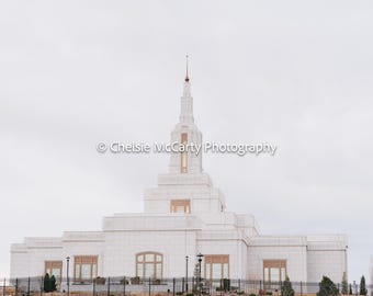 Farmington, NM Temple - Winter View 2