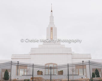 Farmington, NM Temple - Winter View 3