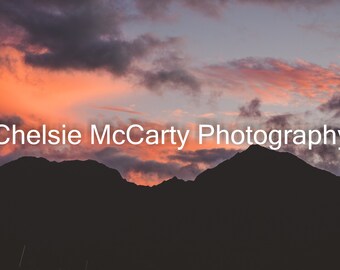 Burning Kauai Sunset