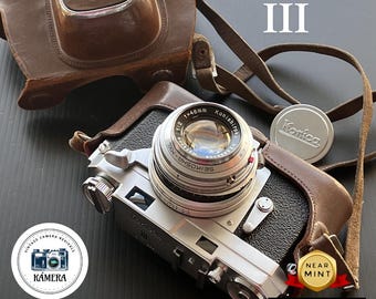 Telemétrica Konica III / Hexanon 48 mm f2 revisado / EV desacoplado y revisado