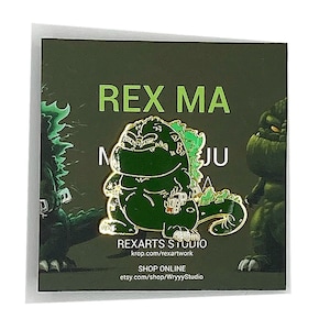 Mini Kaiju - Godzilla enamel pin