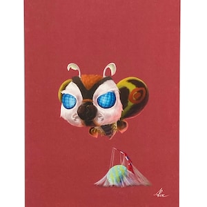 Mini Kaiju - Mothra (90’s ver.) Postcard