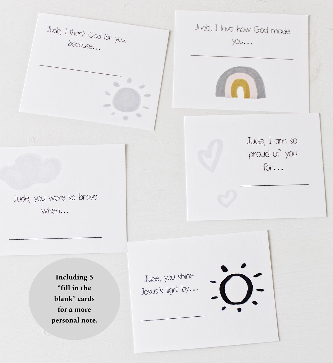 Scriptue Cards.pdf Personalized Kids Scripture Cards PDF PRINTABLE Set of 50 Christian ...