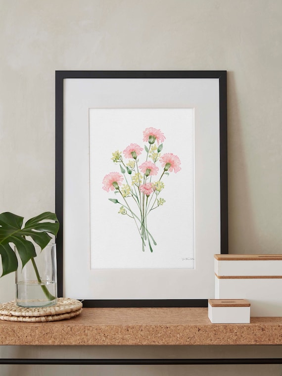 Flower Panites Art Print by TrinaCaryPhotography