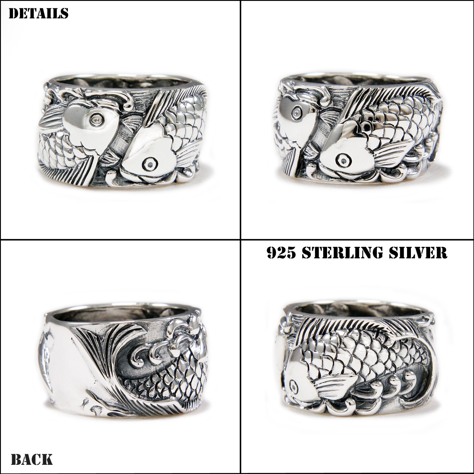 Koi Fish Ring - Eastern Serenity