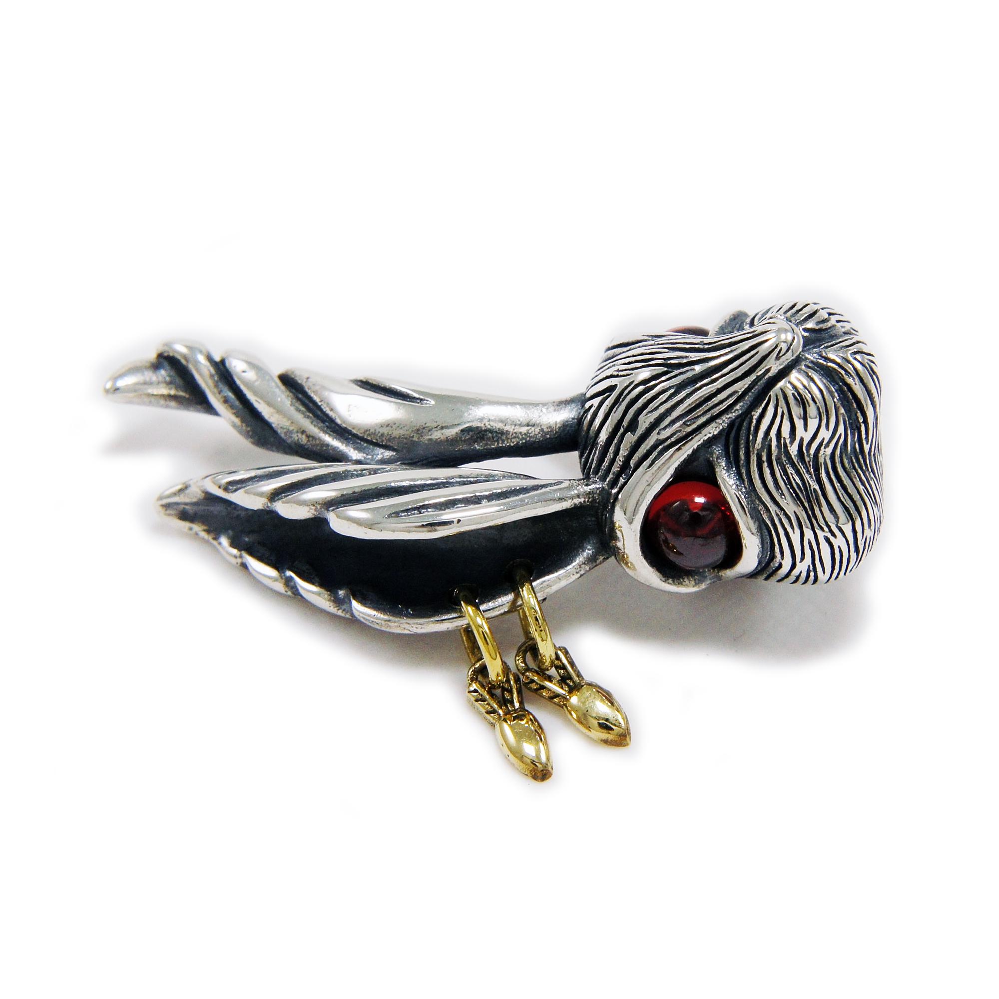 【AND A ASH】Parts Bunny Silver 20 Rabbit Bunny Charms, Antique Silver, Jewelry Making