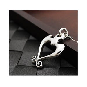 Spiral/925 Sterling Silver Pendant/Biker Jewelry/Gothic/Rockabilly/Silver Charm/ec-084