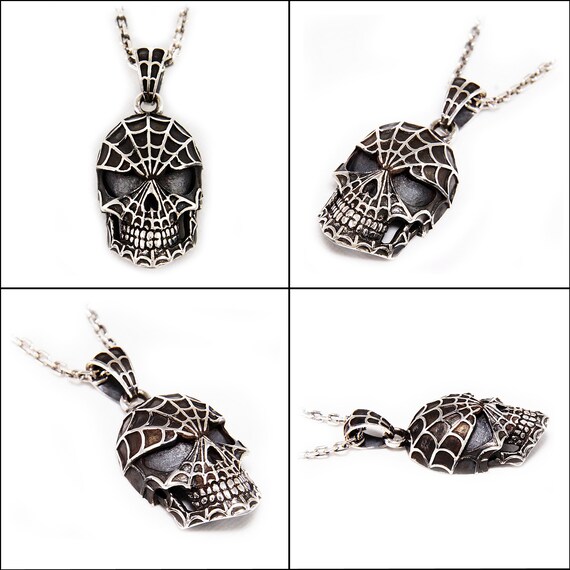 スパイダーマン 925シルバーペンダント JO-043 スパイダーマン/ブラックヴェノム/925スターリングシルバーペンダント