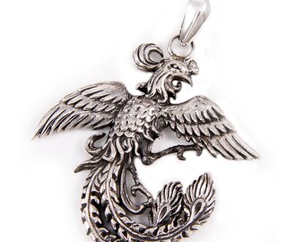 パネライ 希少 Phoenix/925 Style/biker Pendant/japanese Silver Sterling アクセサリー
