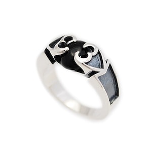 Walmart Spyra Yaresul Black Onyx Rings For Men 925 Sterling Silver