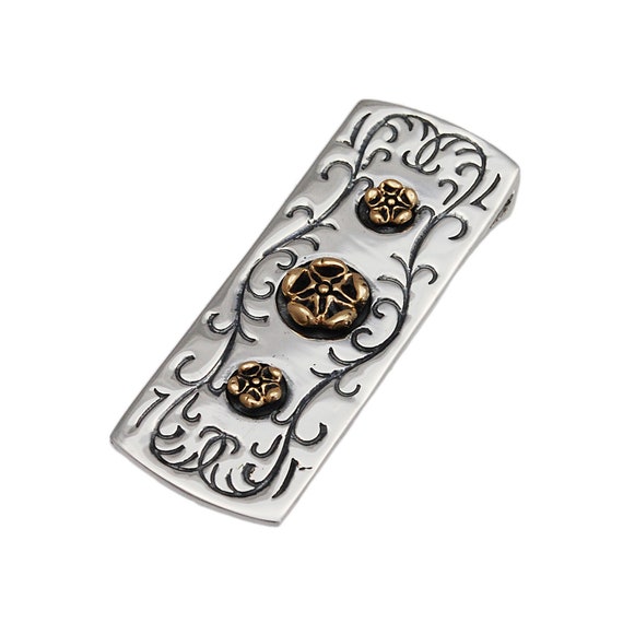 Sterling Silver High Polished Finish Money Clip - Engravable Sterling Silver High Polished Finish Money Clip - Engravable