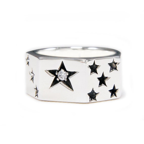 Star Sterling Silver Ring