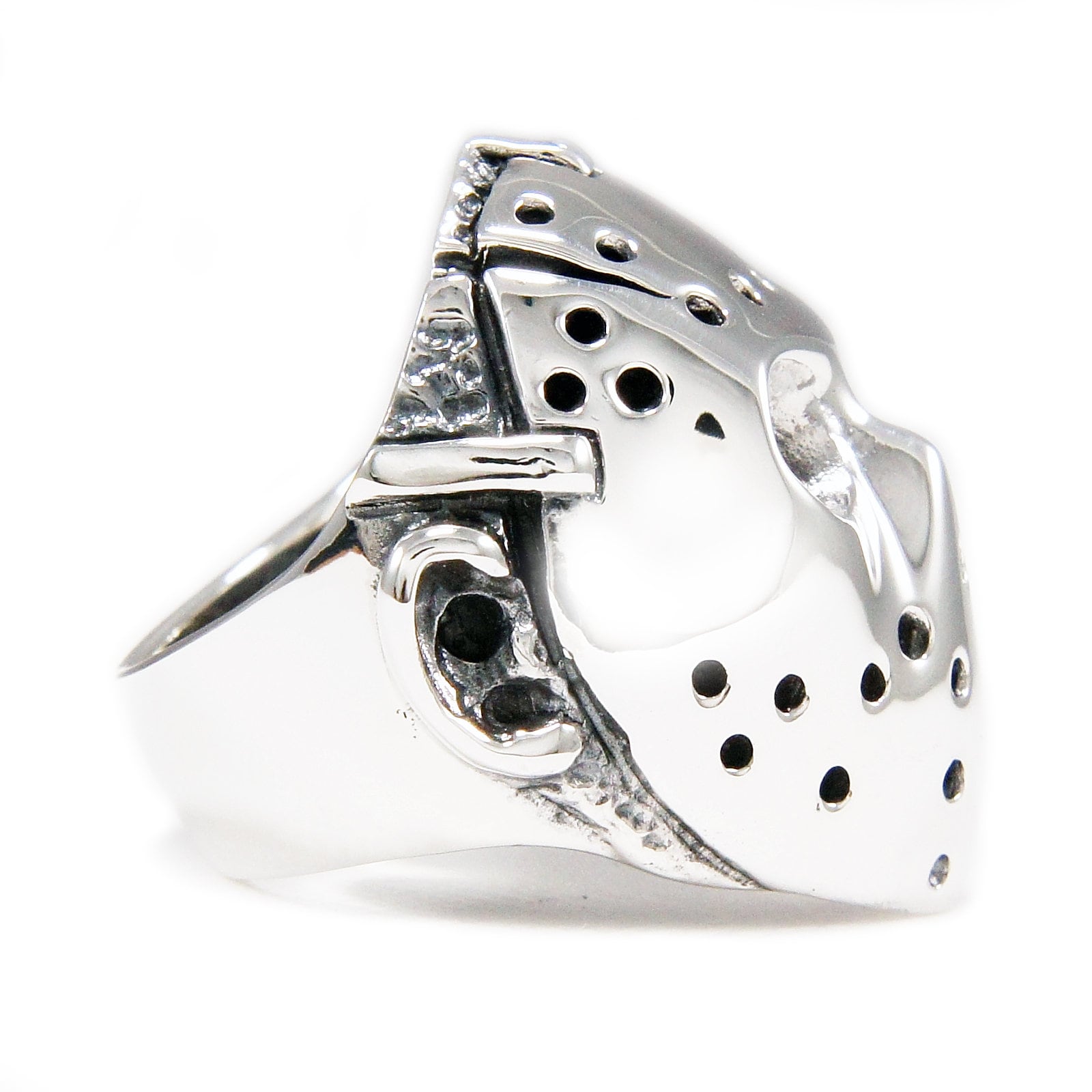 20号 ジェイソン・ボーヒーズ925シルバーリング925刻印ありBUB-R003 Jason Voorhees/friday the 13th/925 Sterling Silver Ring/slasher