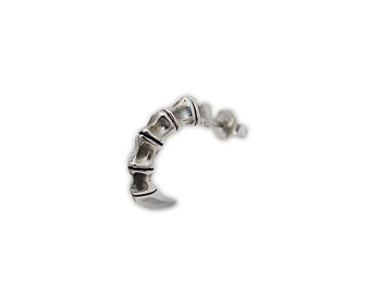 Dragon Claw/Claw/925 Sterling Silver/Stud/Pierced/Earrings/Biker Jewelry/Rocker/Gothic/Men's/Women's/Unisex/tp-p005