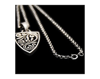 Base Catena Da Appendere, Due Catene*argento AG 925*CHAIN 46 (A 030 / A - Foto 5