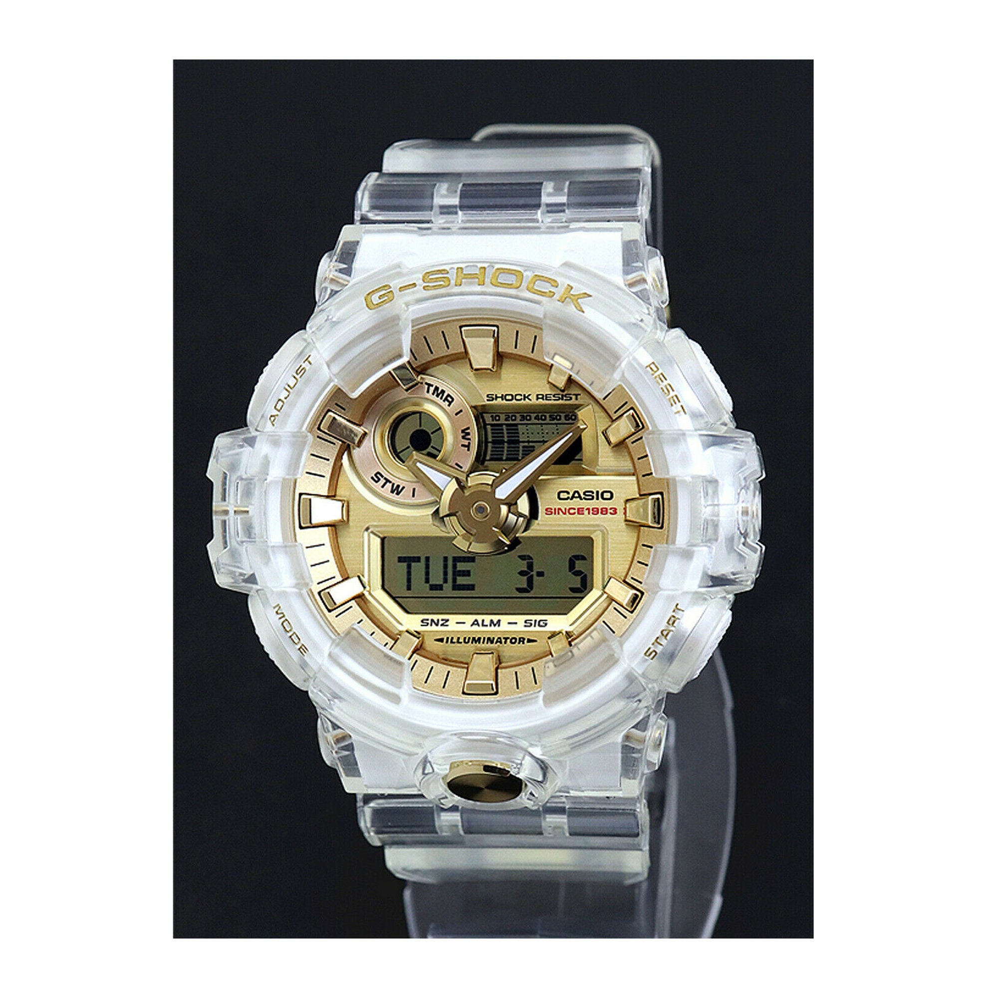 casio g shock glacier gold price